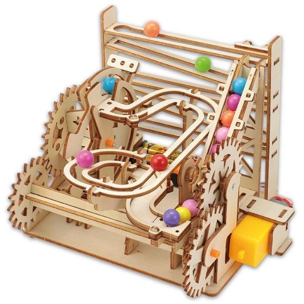 画像1: 木工工作キット　電動シャングリラコースター (1)