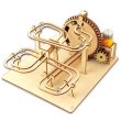 画像1: 木工工作キット　電動ロールターンコースター (1)