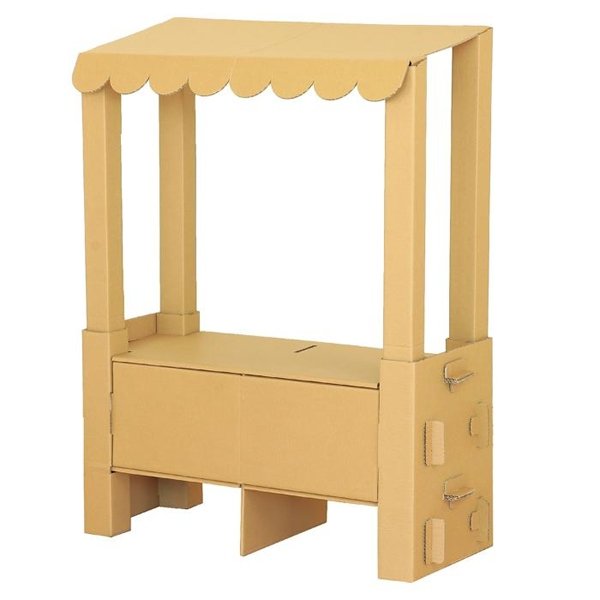 画像1: ダンボール工作　屋台 (1)