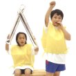 画像1: お遊戯・ダンス　簡易ポンチョ　10枚セット　大人用 (1)