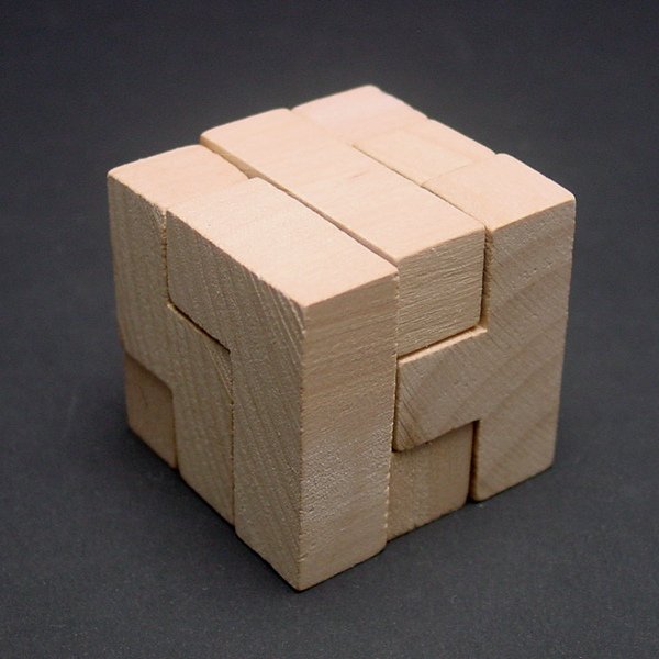 木製キューブパズル 手作り工作キット 木のおもちゃ 子供用 Com イベント用品とパーティーグッズの通販