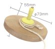 画像3: 木製糸引き駒　大　まとめ買い100セット (3)