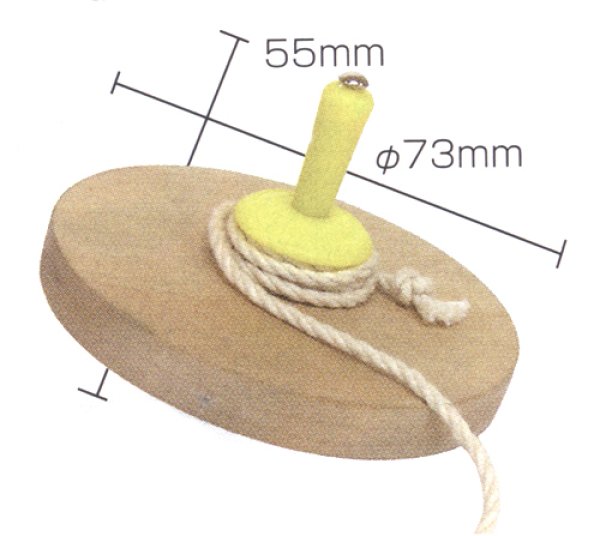 画像3: 木製糸引き駒 大 (3)