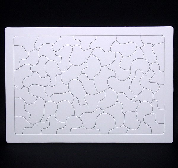 画像1: お絵描き　手作りジグソーパズル　60ピース　まとめ買い50セット (1)