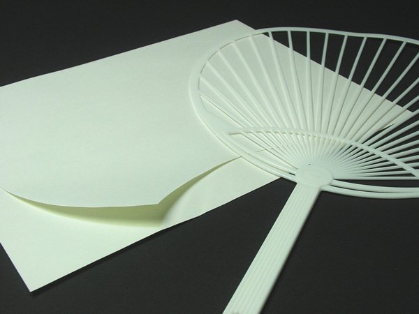 画像2: 工作キット 手作りうちわ プリンター対応 まとめ買い100セット (2)