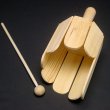 画像1: 木製楽器　ガラガラ (1)