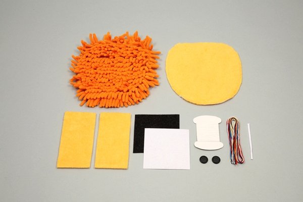 画像2: 工作キット 手作りモップ いぬ (2)