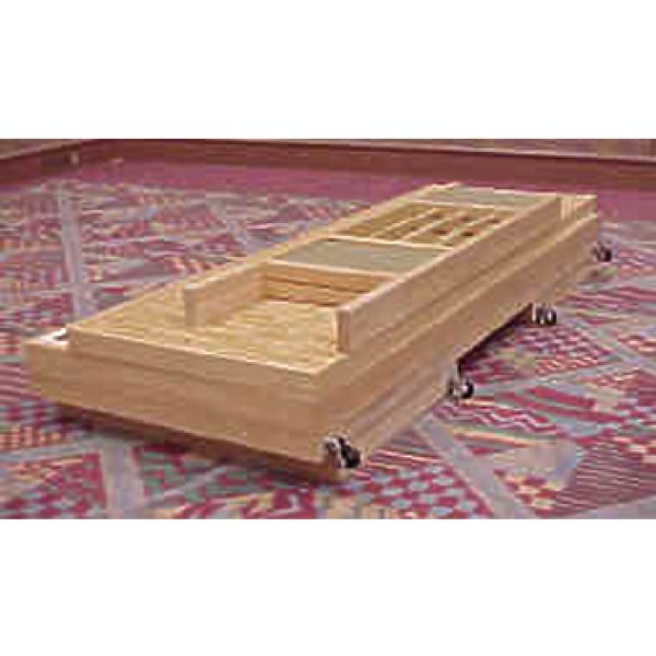 画像3: 屋台什器 木製 W1m51cm (3)