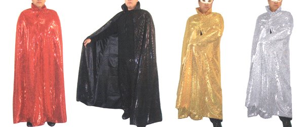 画像2: 大人用　コスチューム　キラキラマント (2)