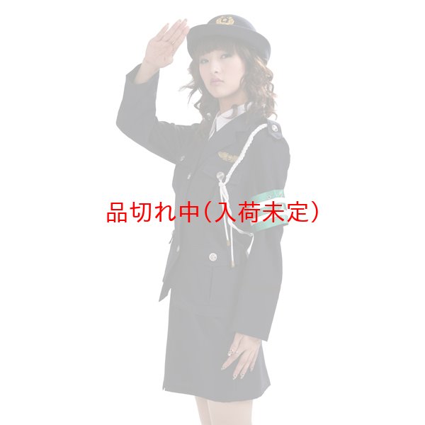画像2: 大人用 コスプレ 婦警 長袖 (2)