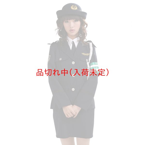 画像3: 大人用 コスプレ 婦警 長袖 (3)