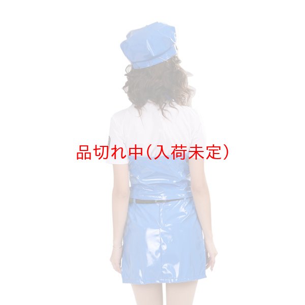 画像4: 大人用 コスプレ ミニスカポリス (4)