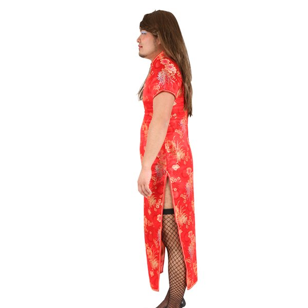 画像2: 大人用　女装コスチューム　チャイナドレス (2)