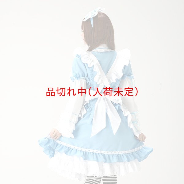 画像3: 大人用 コスプレ ロリータ ブルー (3)