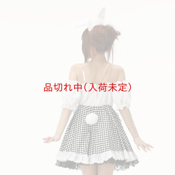 画像3: 大人用 コスプレ ハートラビットドレス (3)