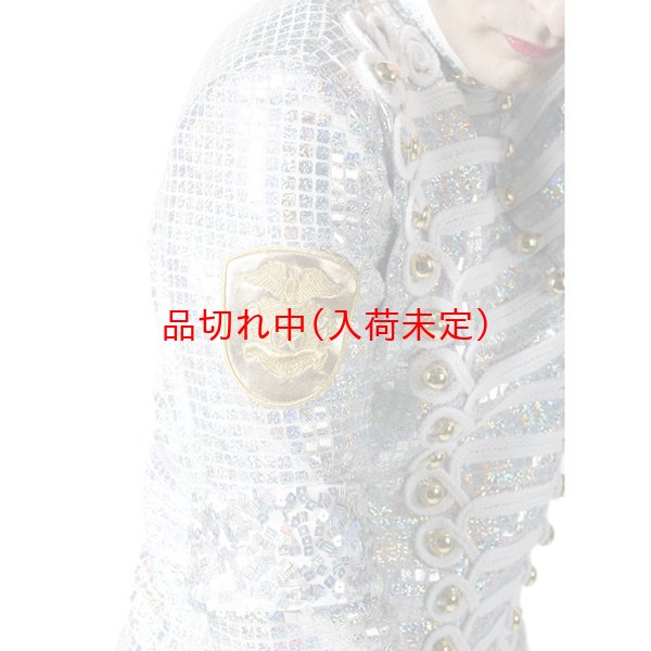 画像3: 大人用　コスチューム　MJジャケット　シルバー (3)