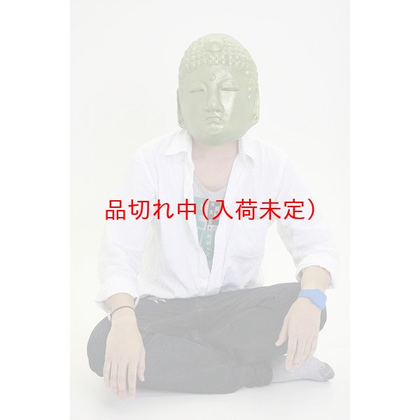 画像3: 大人用　リアルゴムマスク　大仏 (3)