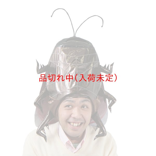 画像2: 大人用　かぶりもの　ゴキブリ (2)