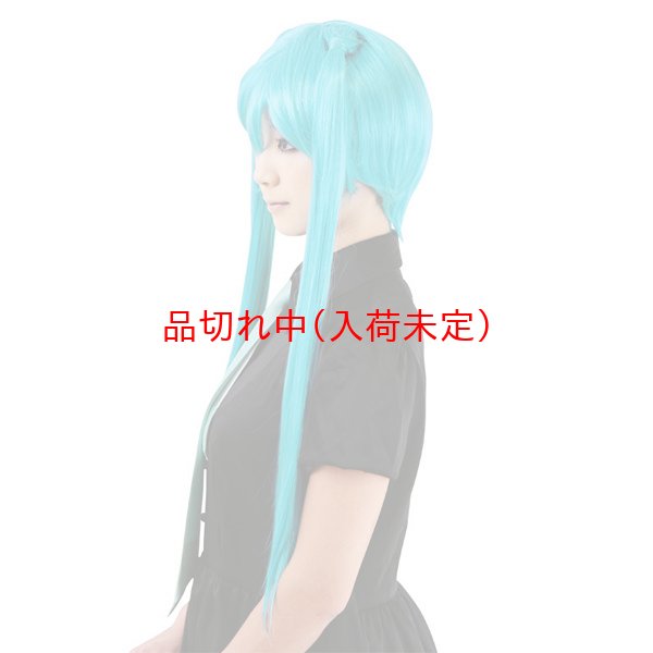 画像2: 大人用　かつら　初音ミク風 (2)
