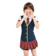 画像1: 大人用　コスチューム　アイドル制服　ユニットA (1)