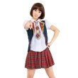 画像2: 大人用　コスチューム　アイドル制服　ユニットB (2)