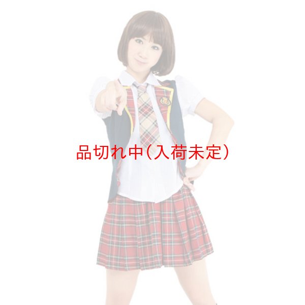 画像2: 大人用　コスチューム　アイドル制服　ユニットB (2)