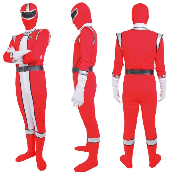 画像3: 全身タイツ　正義の味方　コスレンジャー (3)