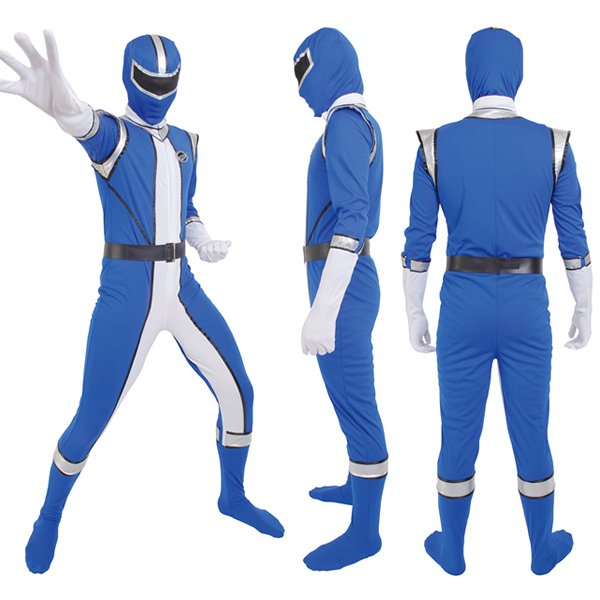 画像4: 全身タイツ　正義の味方　コスレンジャー (4)