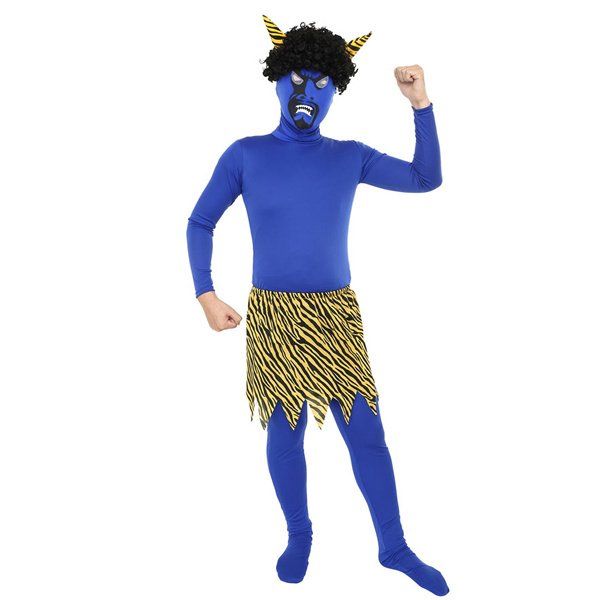 画像7: 営業日午前注文即日発送|後払いOK|大人用 コスチューム リアル鬼 (7)