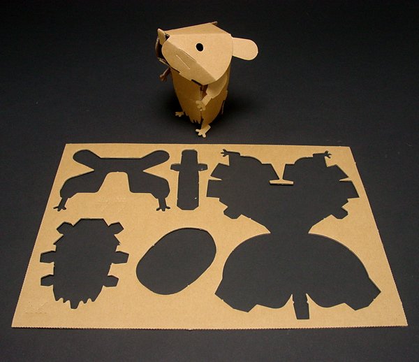 画像3: ダンボール工作　ハムスター　まとめ買い40セット (3)