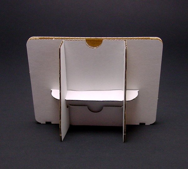 画像4: ダンボール工作　写真立て (4)