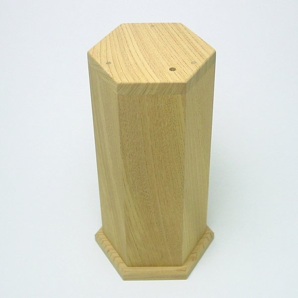 画像3: 本格的おみくじ みくじ棒付みくじ筒 白木 (3)