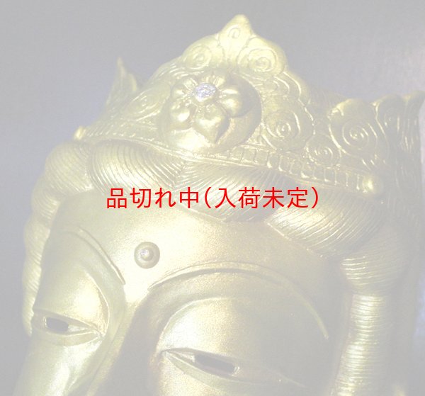 画像3: 大人用　リアルゴムマスク　菩薩 (3)