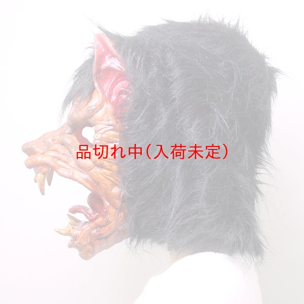 画像3: 大人用　リアルゴムマスク　野犬 (3)