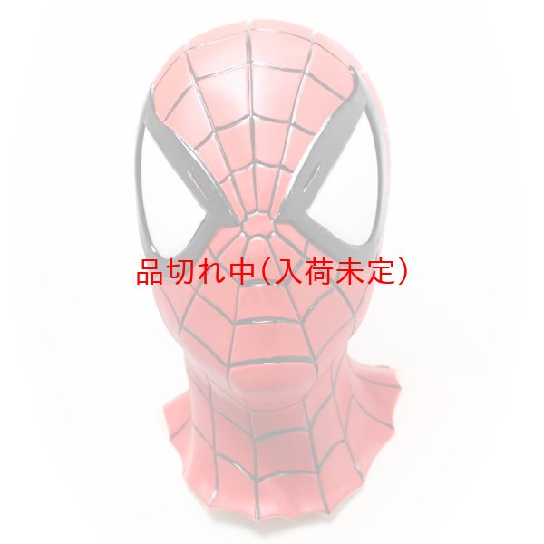 画像2: 大人用　リアルゴムマスク　スパイダーマン (2)