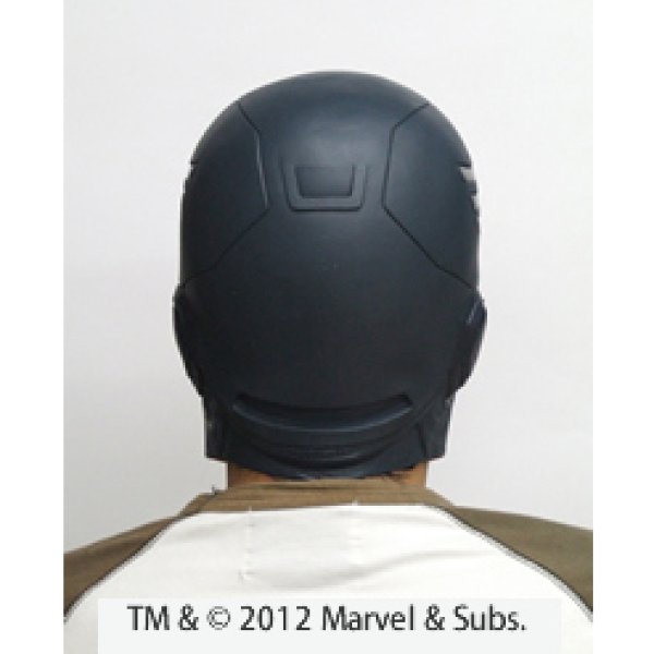 画像3: 大人用　リアルゴムマスク　キャプテン・アメリカ (3)