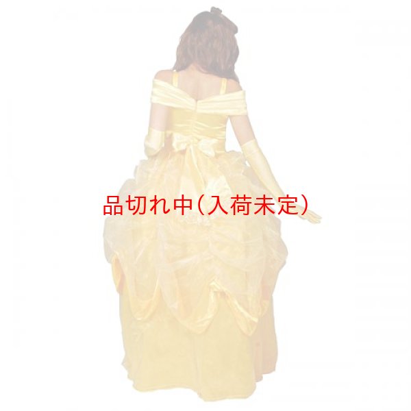 画像2: 大人用　コスチューム　美女と野獣　ベル　ウィッグ付 (2)