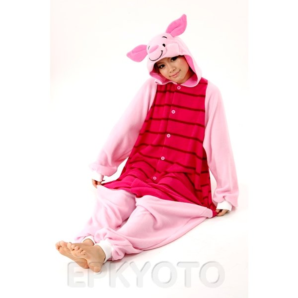 画像3: 大人用　キャラスーツ　ピグレット (3)
