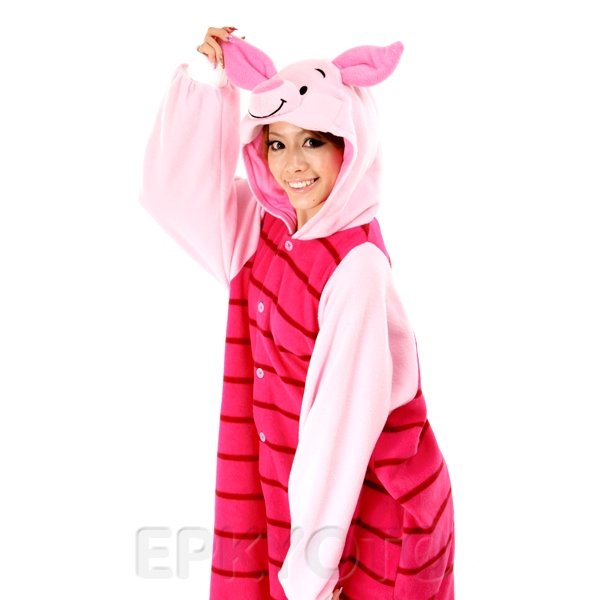 画像5: 大人用　キャラスーツ　ピグレット (5)