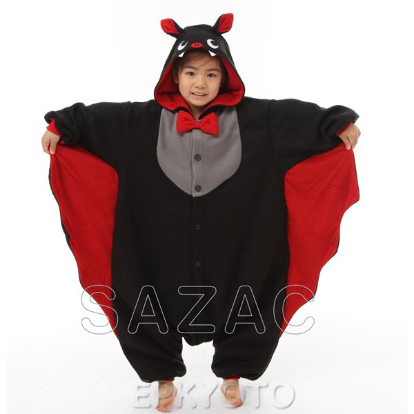 画像4: 子供動物スーツ コウモリ (4)