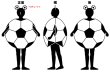 画像3: 大人用　コス着ぐるみ　サッカーボール (3)
