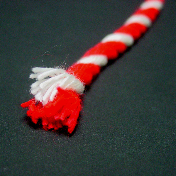 紅白ロープ 6mm