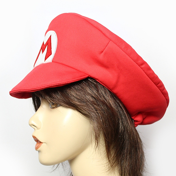 マリオ　帽子　ベレー帽　大人サイズ