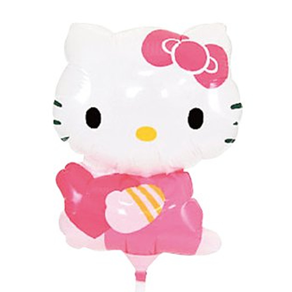 スティック風船 ハローキティ型 まとめ買い50本セット 風船 ヘリウム スティック風船 子供用 Com イベント用品とパーティーグッズの通販