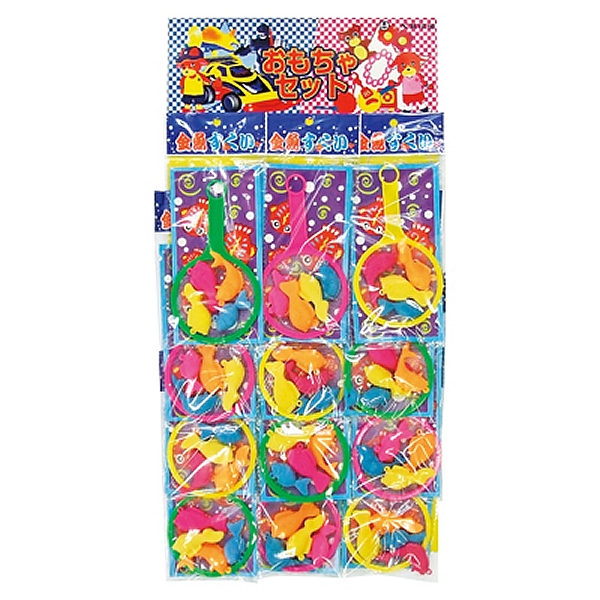 お一つどうぞ　台紙付き金魚すくい　12ヶ