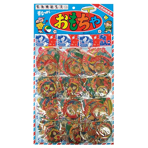 お一つどうぞ　台紙付き丸めんこ　12ヶ