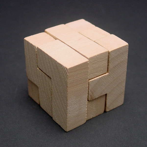 木製キューブパズル　まとめ買い50セット