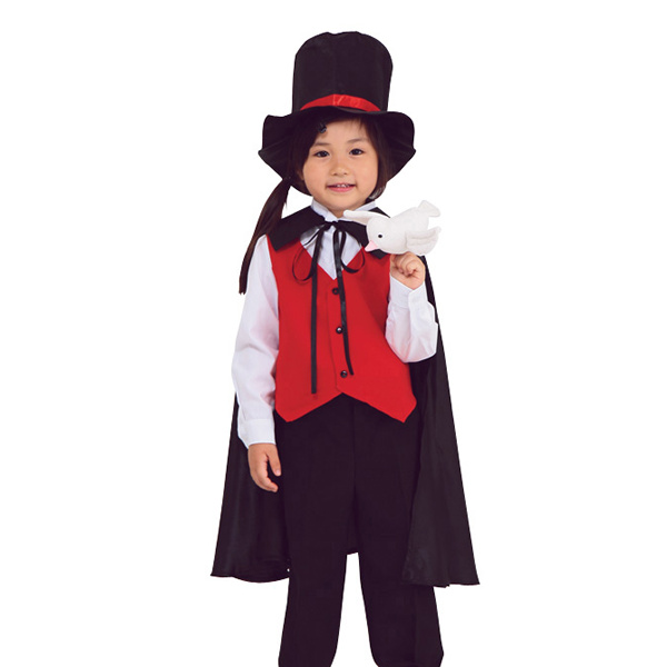 子供コスチューム マジシャン 仮装コスチューム 子ども用 子供用 Com イベント用品とパーティーグッズの通販